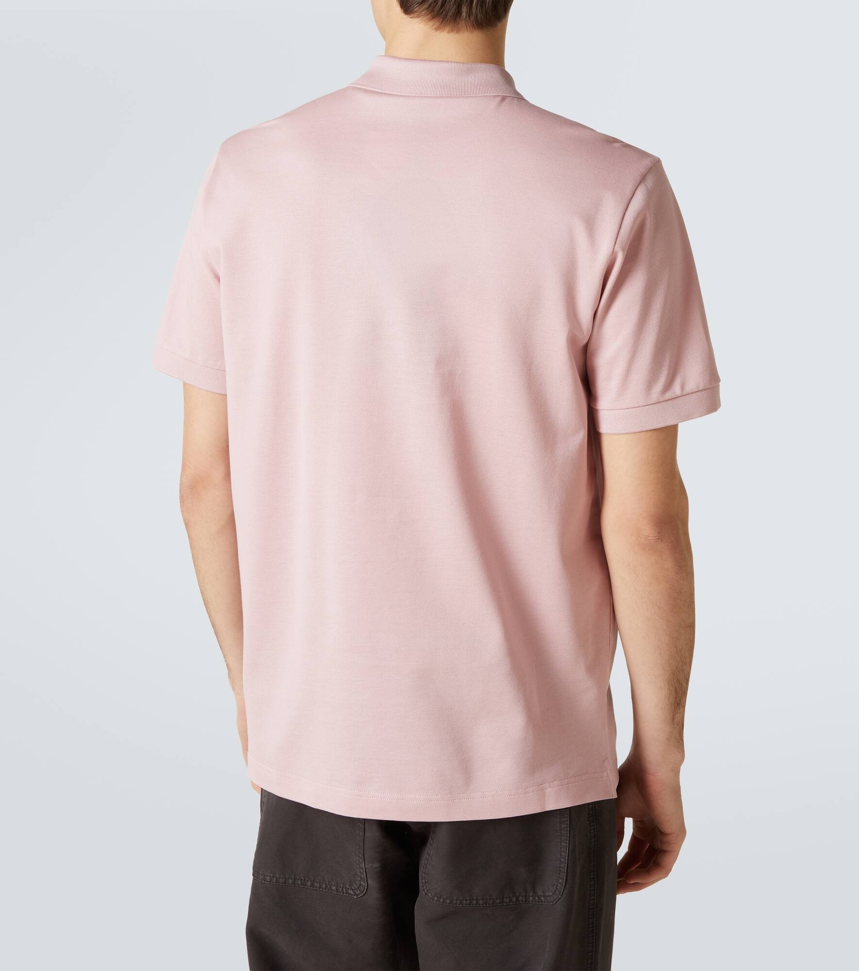 Cotton piqué polo shirt - 4