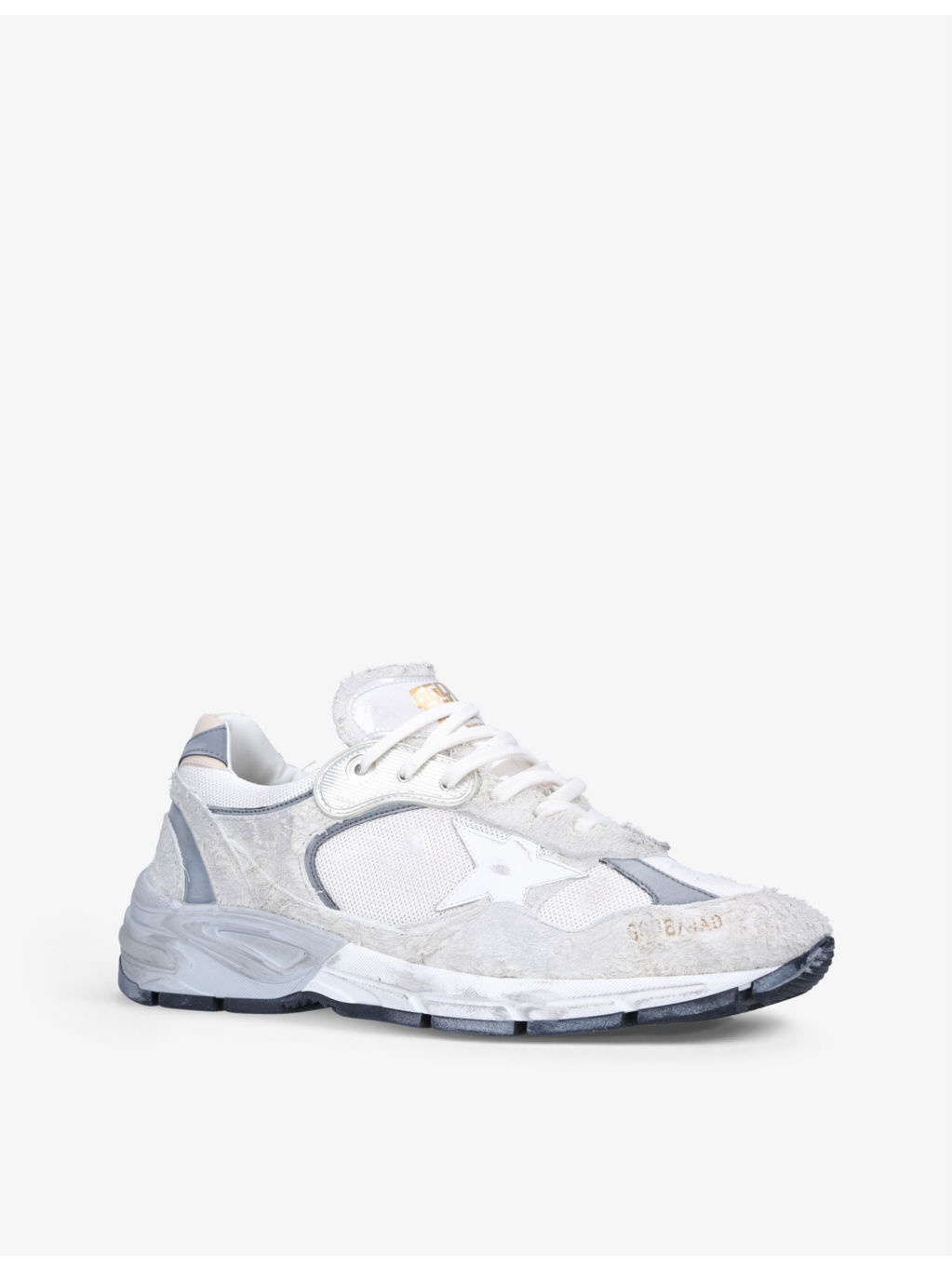 Men’s Dad-Star leather and mesh low-top trainers - 3