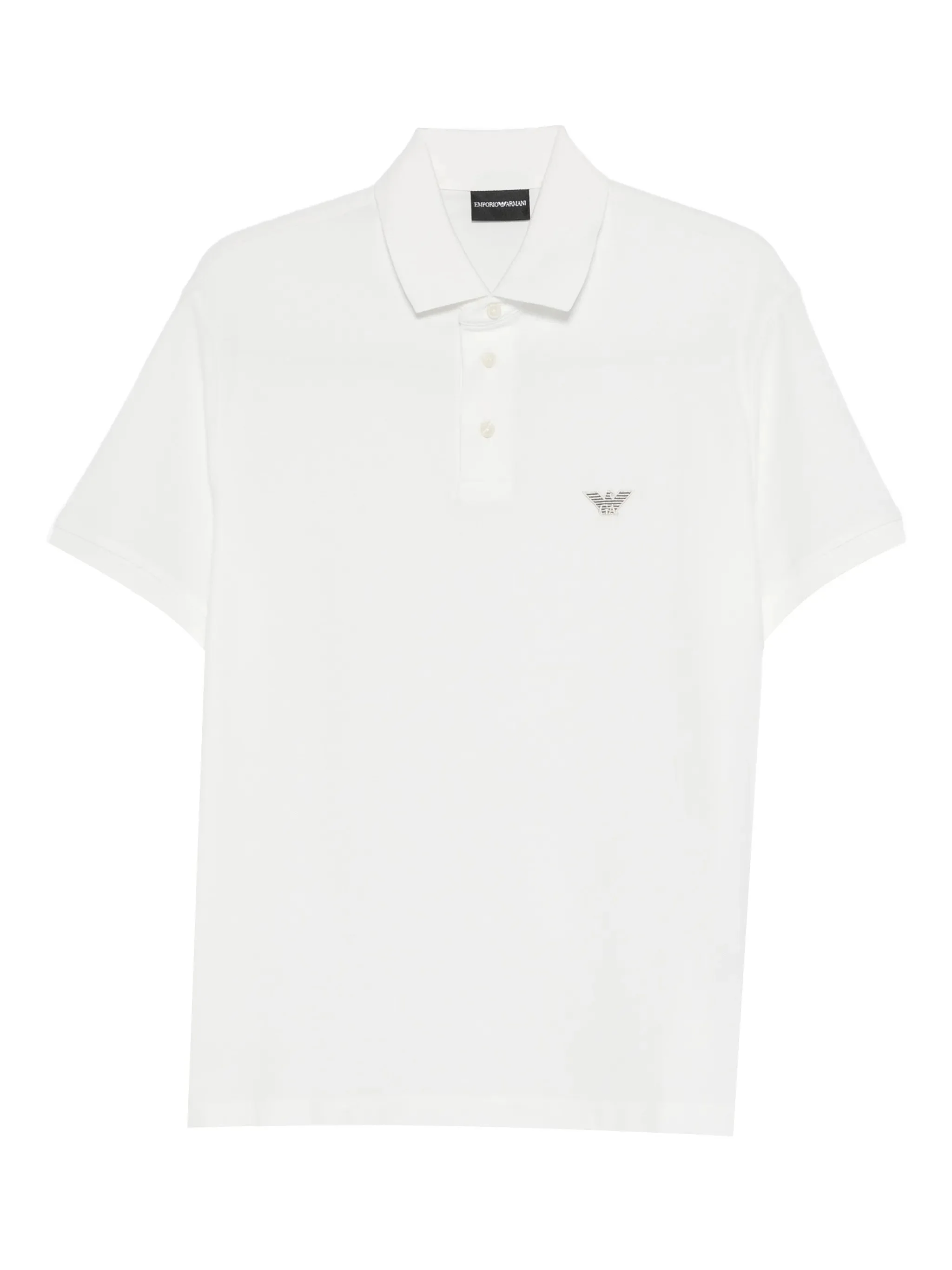 Emporio Armani Logo-embroidered Polo Shirt - 1