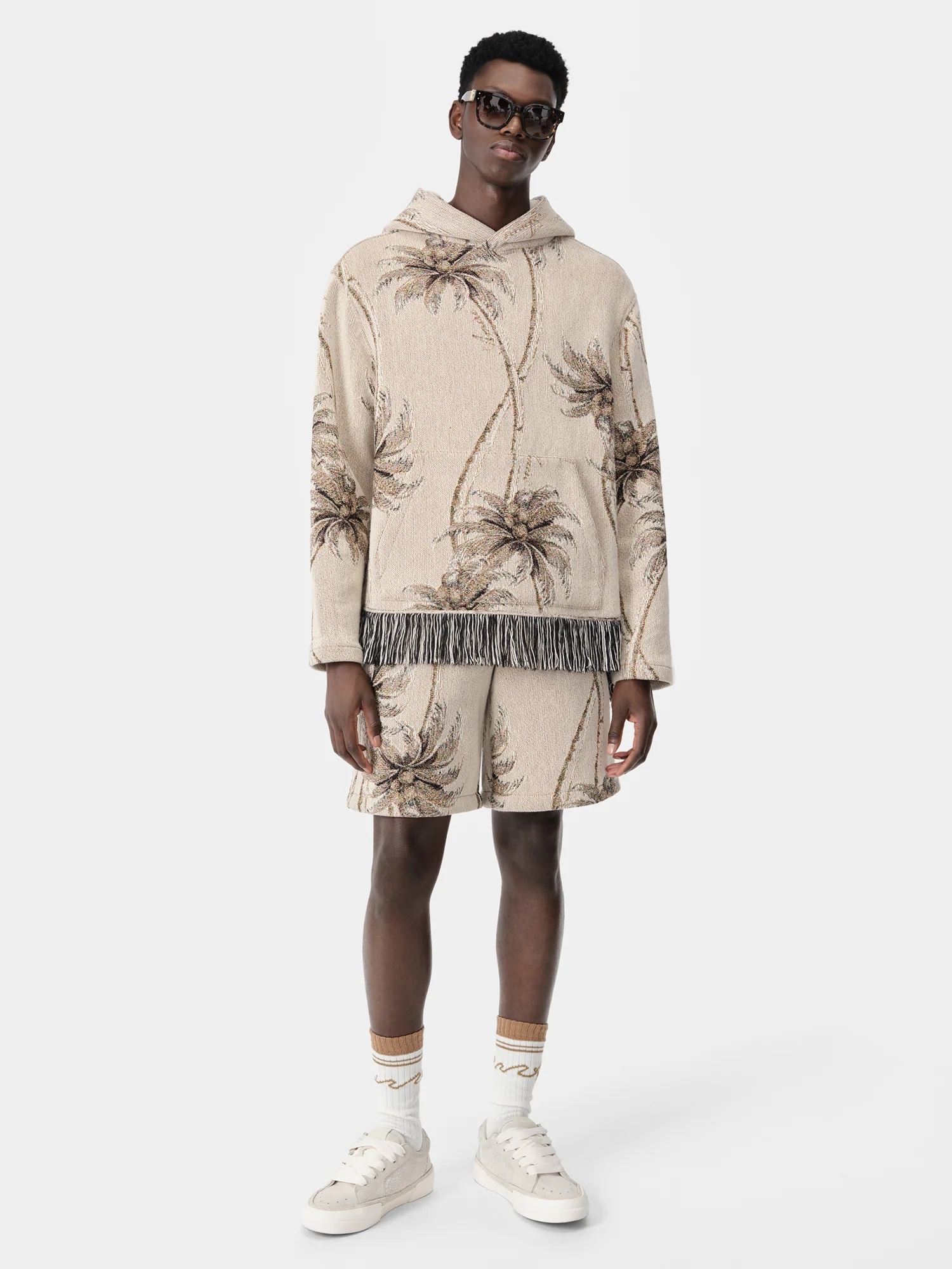TWISTED PALMS TAPESTRY HOODIE - 2