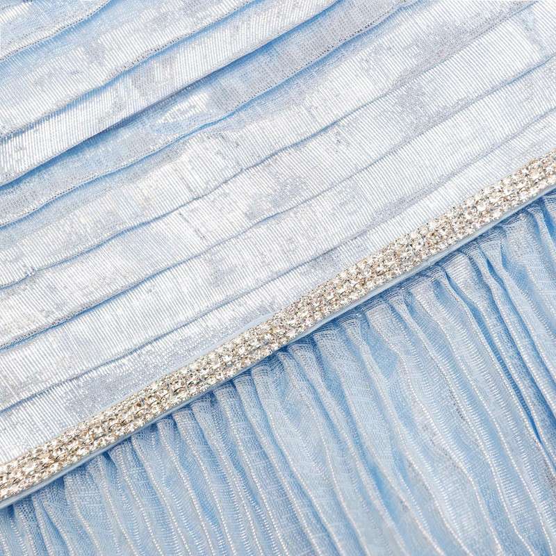 sachin and babi light blue dress Chiffon Maxi Dress: Airy Fabric