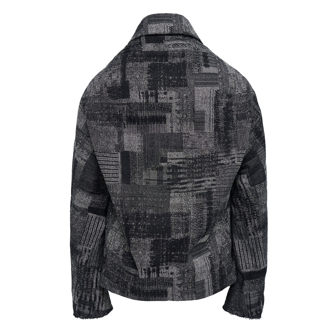 Off-Collar Design Jacket - 2