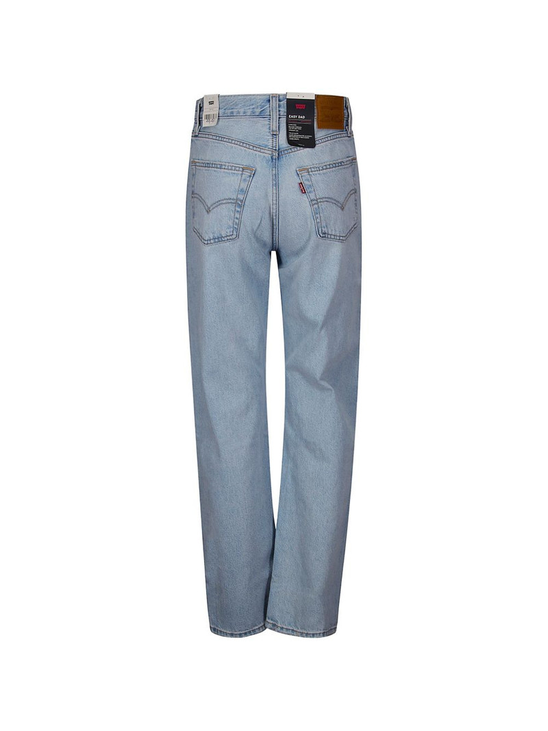 Levi's frayed high-waisted jeans outlook