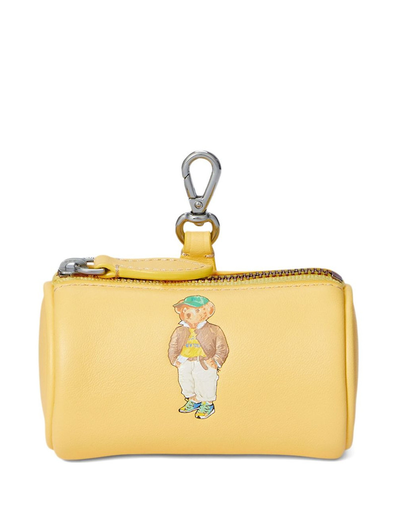 Polo Bear-print zip-around wallet 1