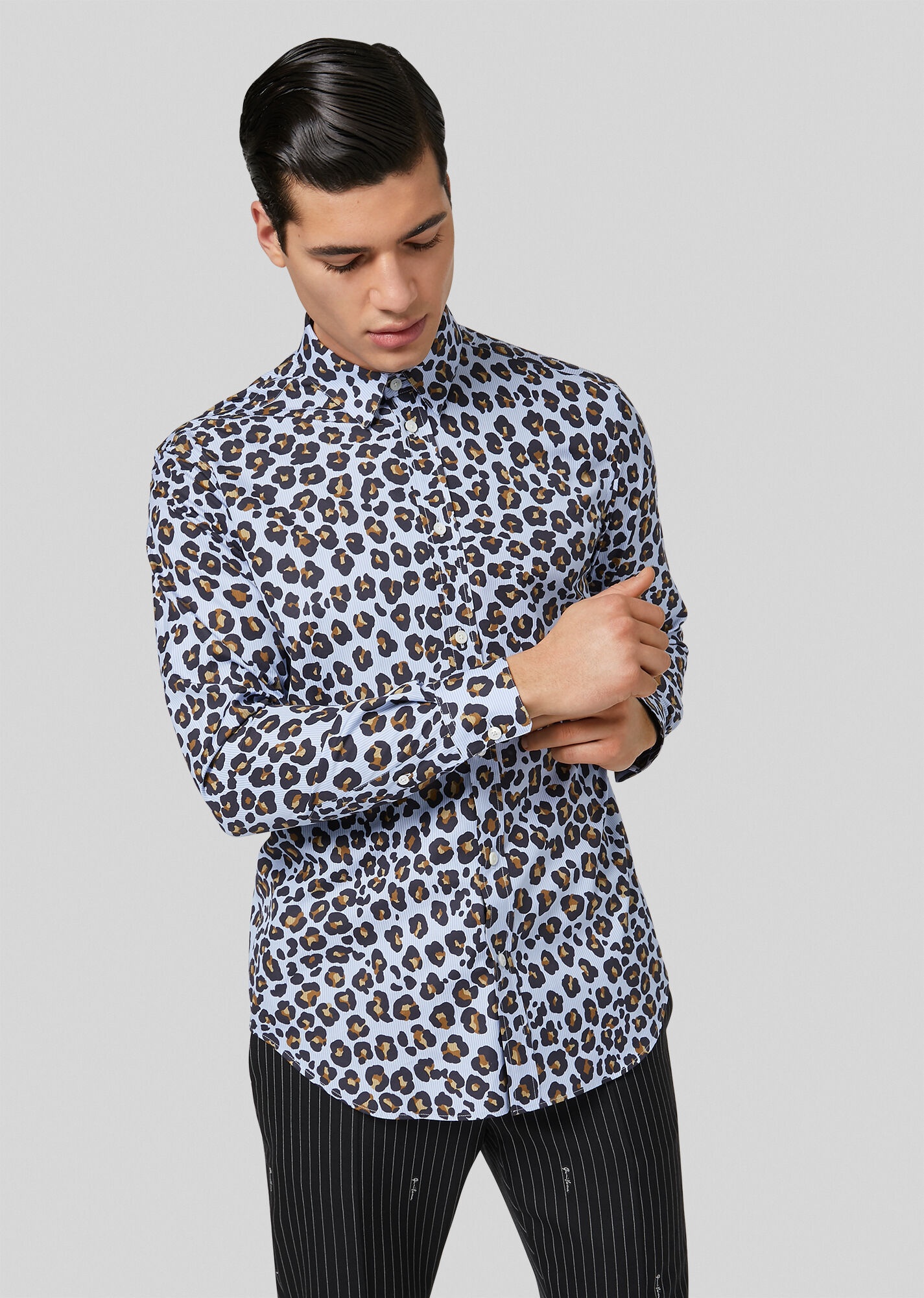 Animalier Print Cotton Poplin Shirt - 3