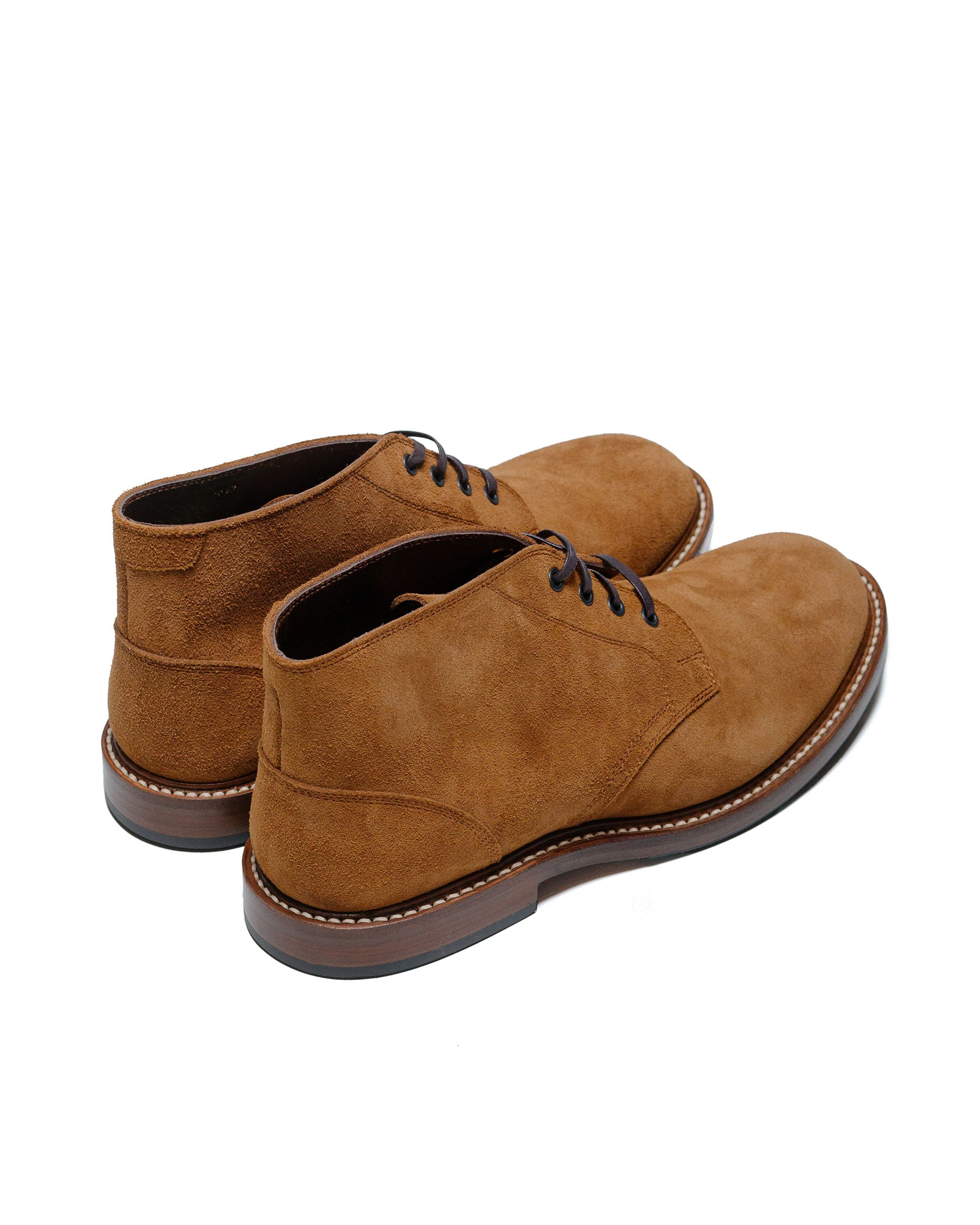 The Steadfast Chukka Boots Japanese Suede Mustard - 4