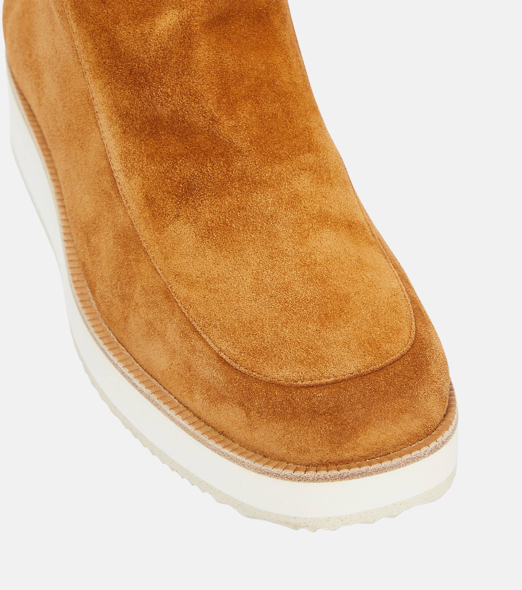 Harry shearling-lined suede ankle boots - 6