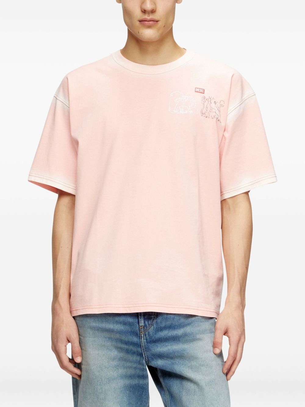T-Boxt-T10 graphic-print T-shirt - 3