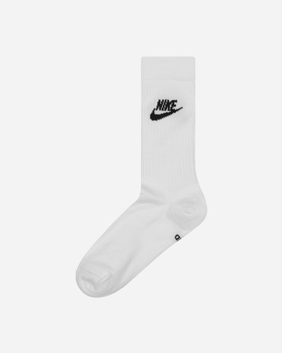 Nike Sportswear Everyday Essential Crew Socks White outlook