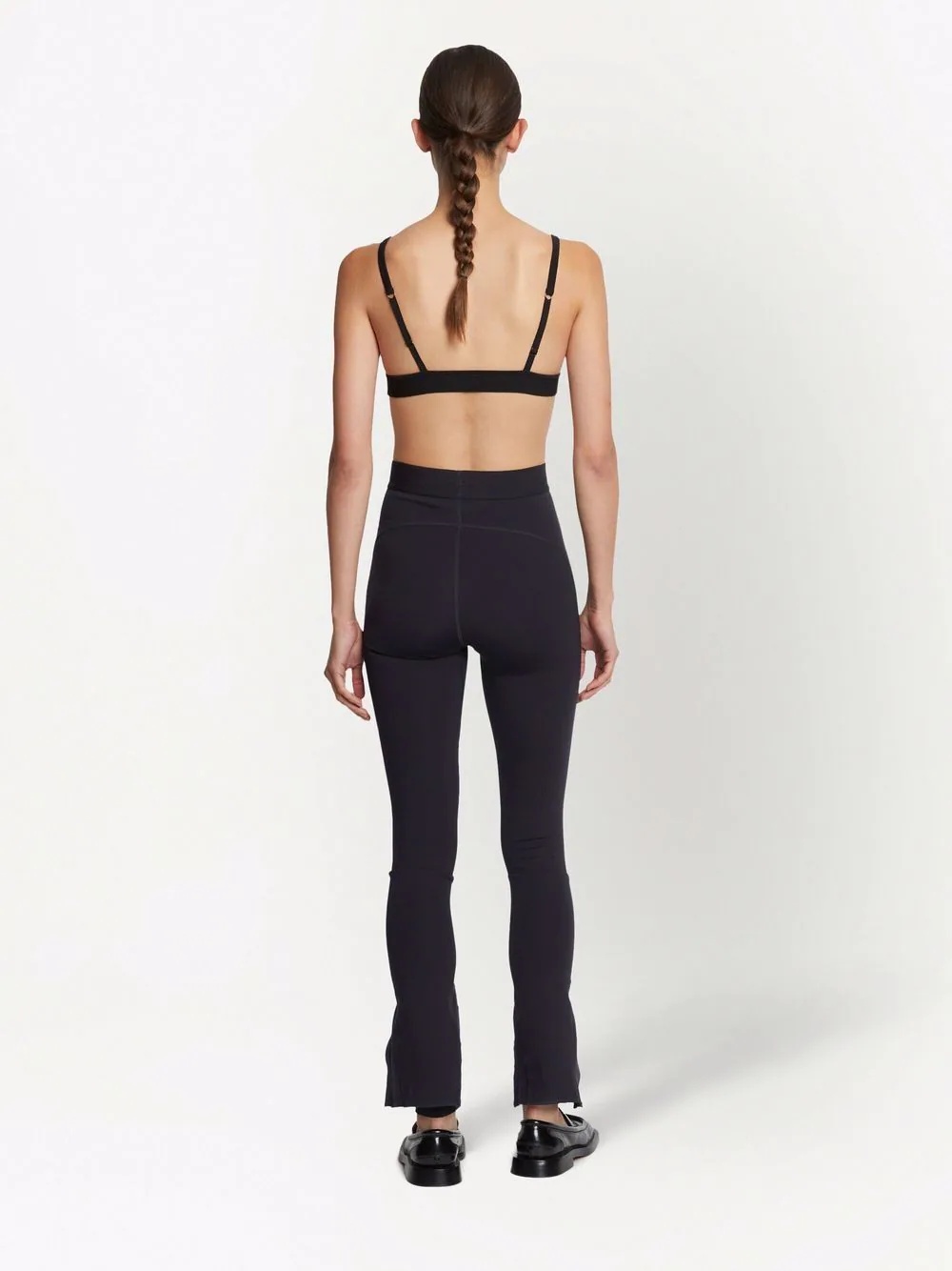 split-cuffs leggings - 4