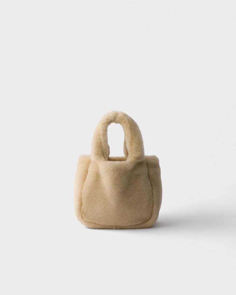 Shearling mini handbag 4