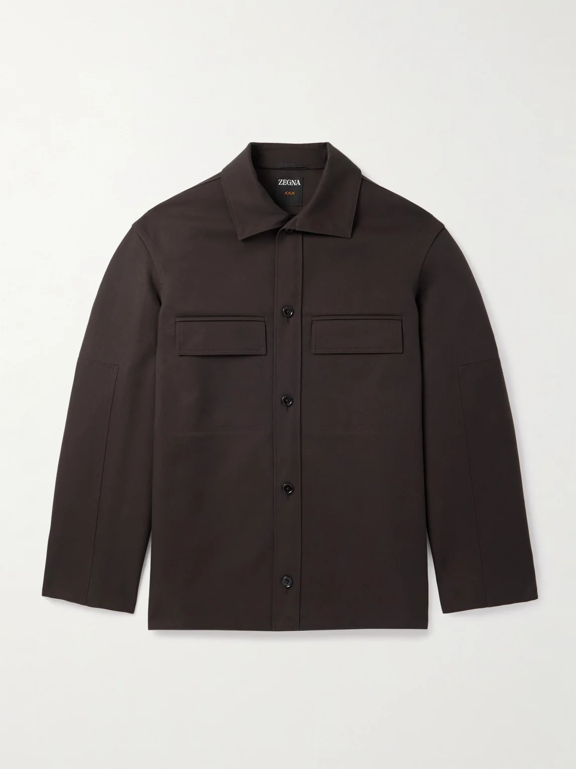 Cotton-Twill Overshirt - 1