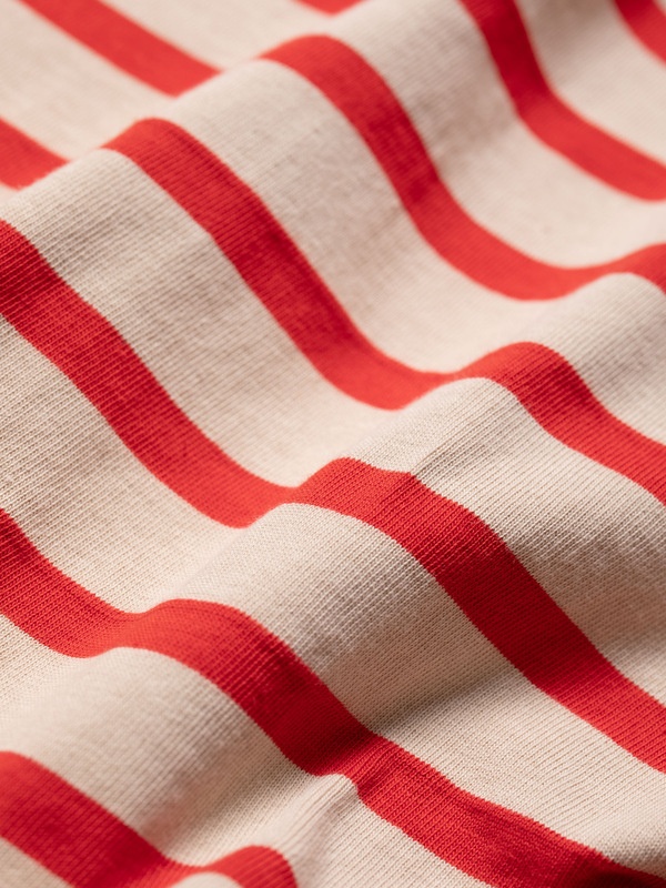 Joni Breton Stripe Offwhite/Red - 4