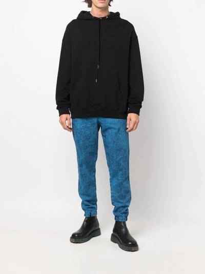 Diesel logo tapered trousers outlook