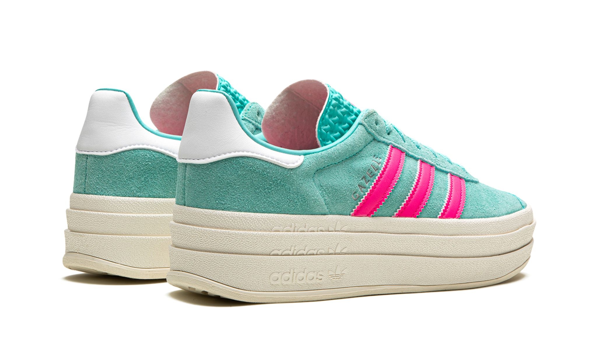 GAZELLE BOLD WMNS "Flash Aqua / Lucid Pink" - 3