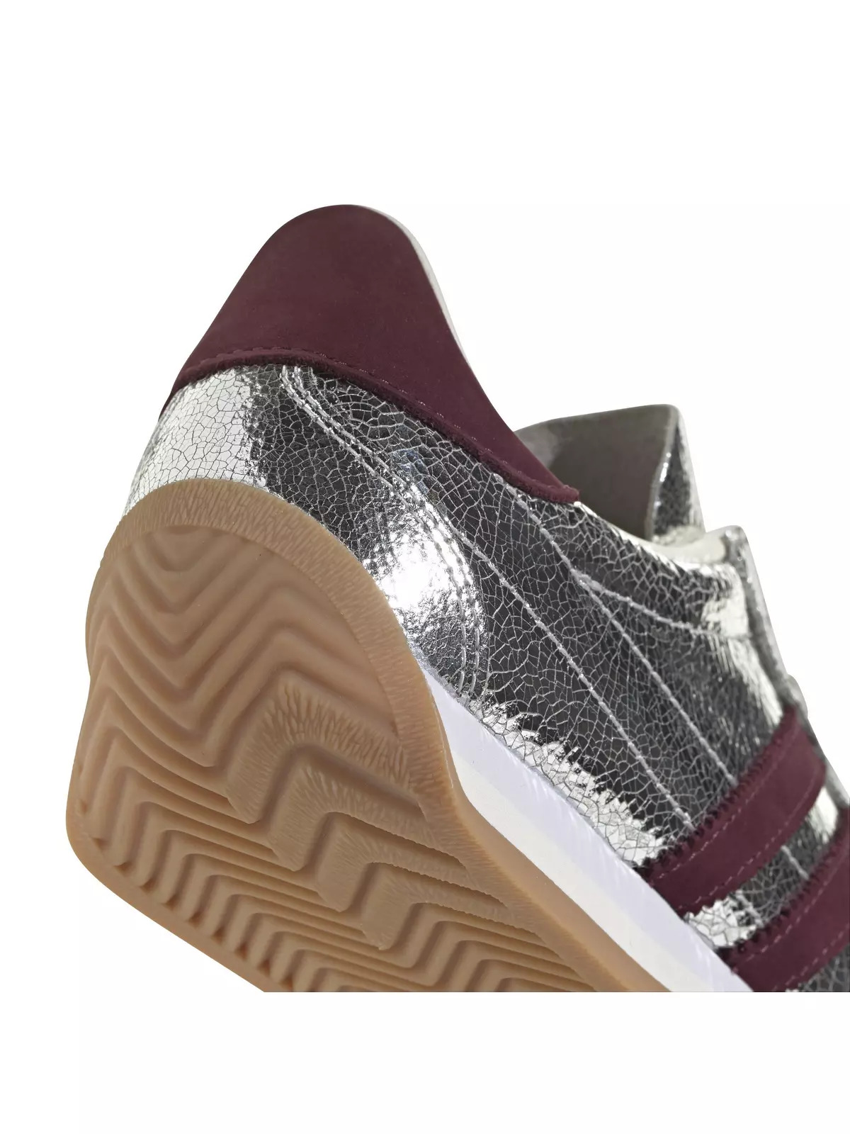 Originals Country OG "Silver Metallic/Maroon/Off-White" Women's Shoe - 7
