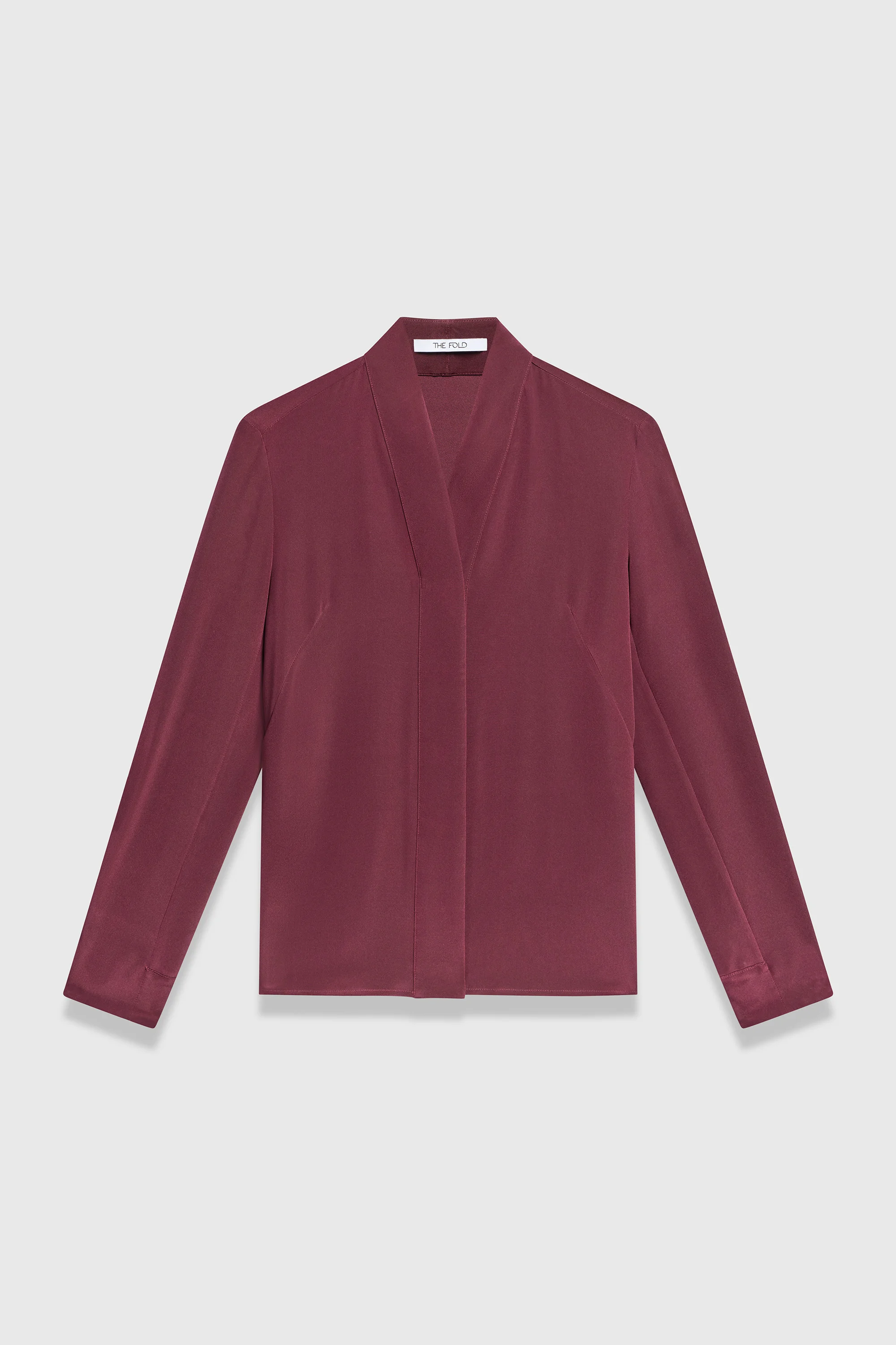 Bowery Stretch Silk Satin Blouse - 1