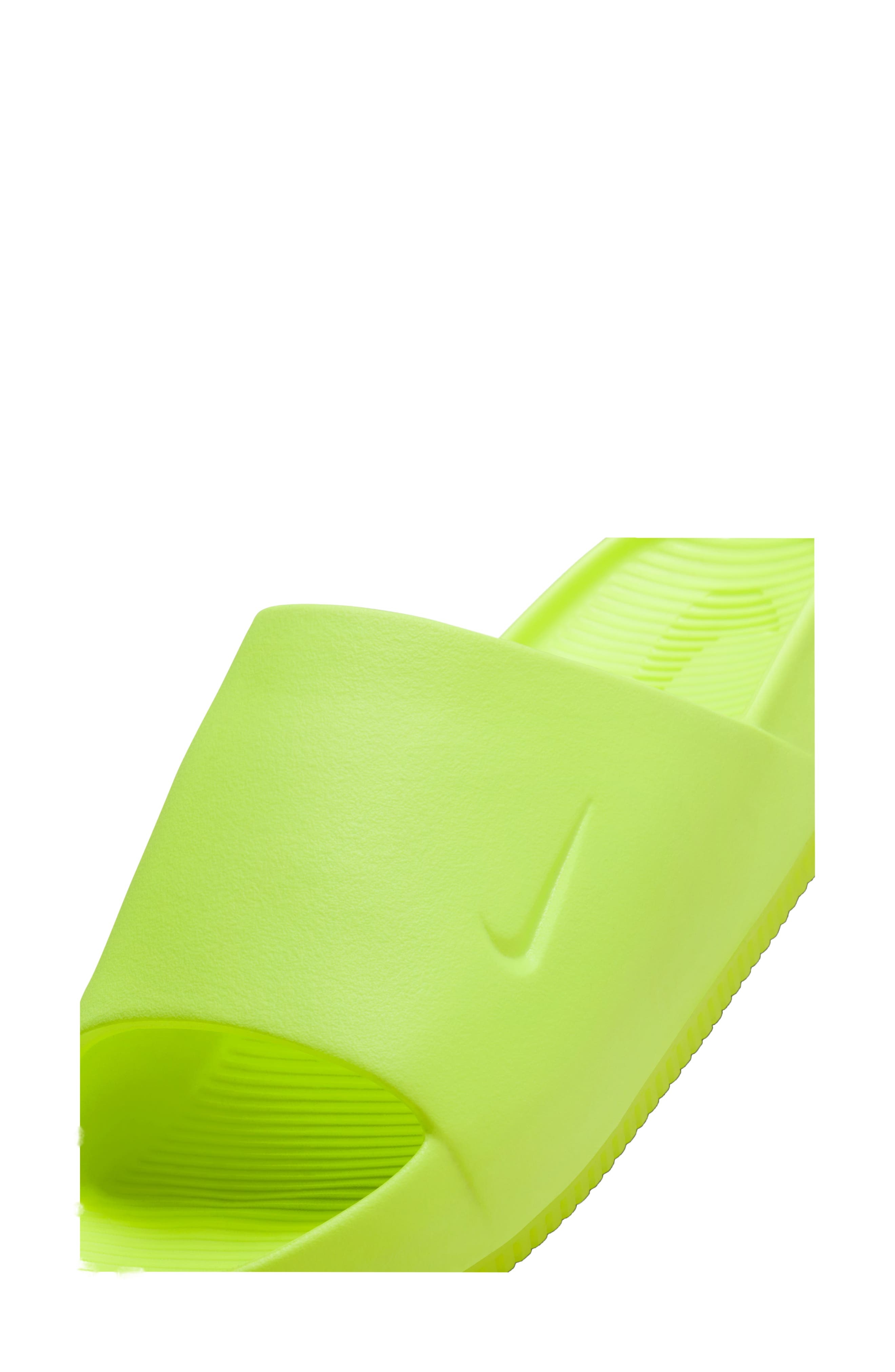 Nike Calm Slide Sandal in Volt/Volt at Nordstrom - 5
