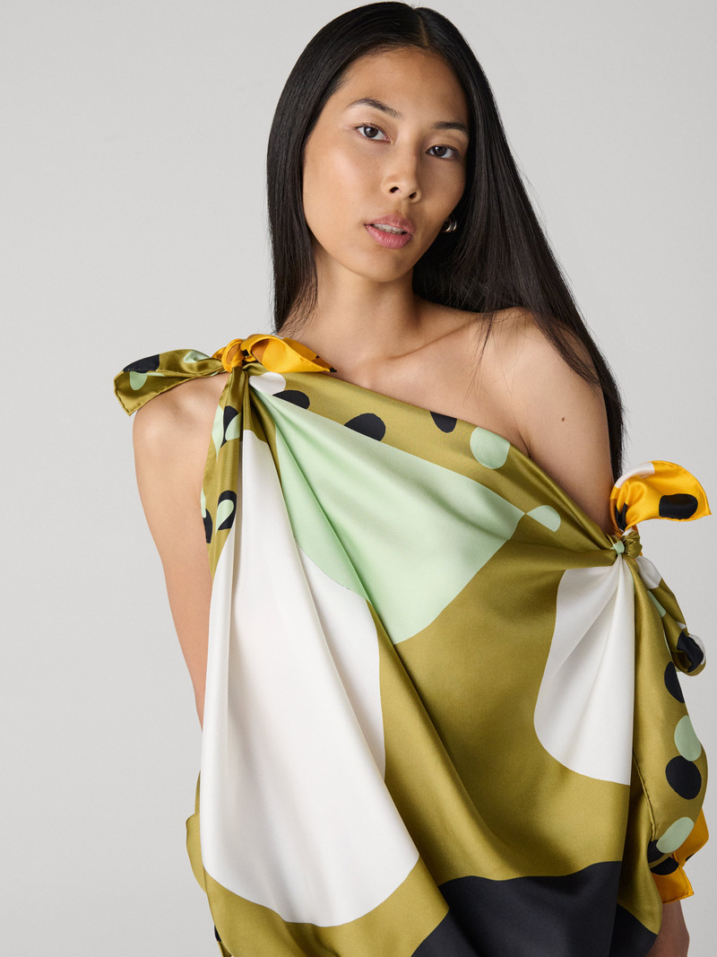 DIANE VON FURSTENBERG Flag Scarf outlook