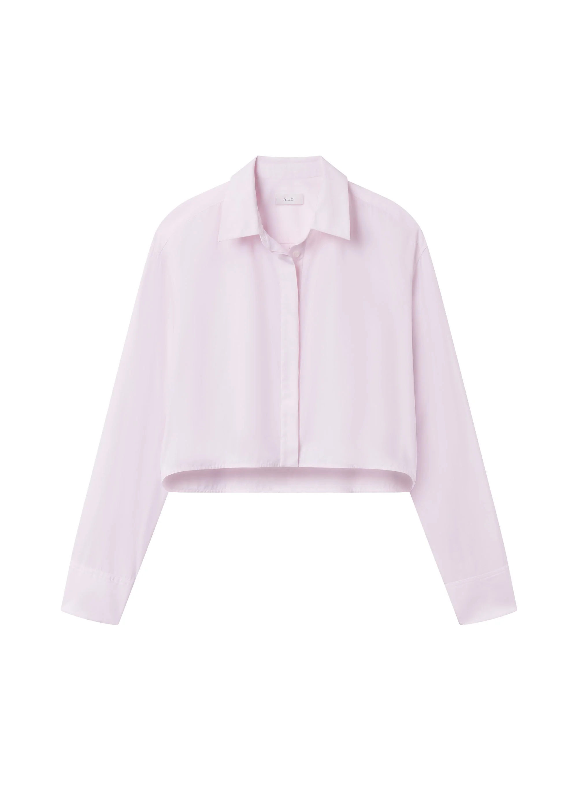 Maude Cropped Cotton Shirt - 1