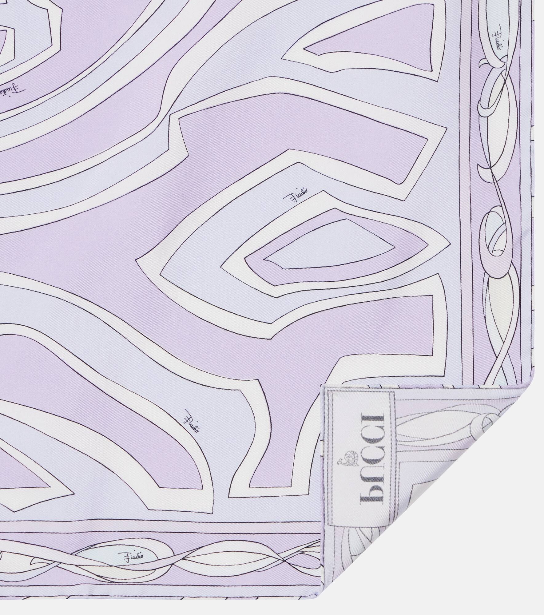 Orchidee silk scarf - 5