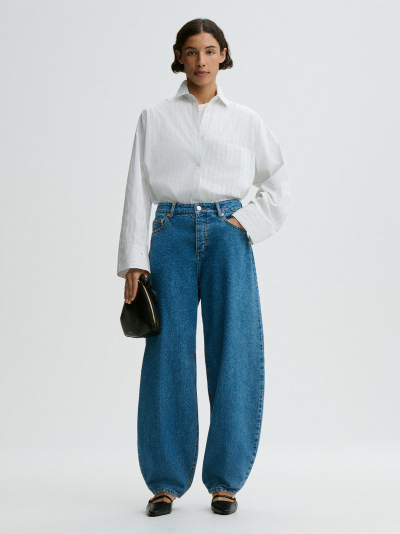 BY MALENE BIRGER Dallas organic cotton jeans outlook