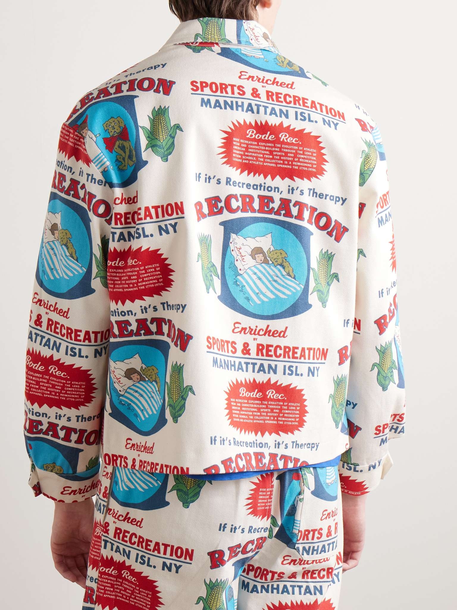 Rec. Enrichment Printed Cotton-Twill Jacket - 3