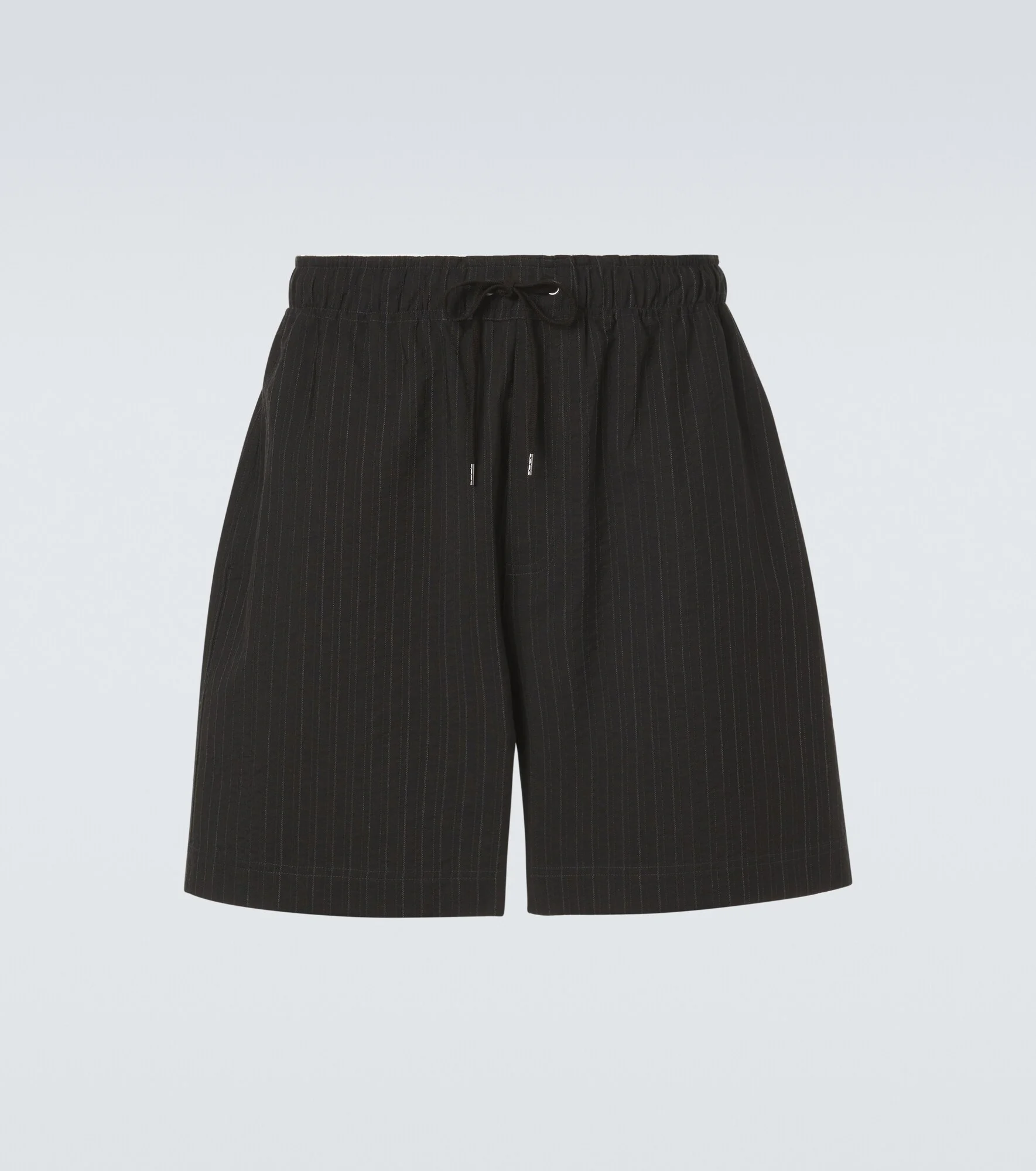 Starboard striped cotton and wool shorts - 1