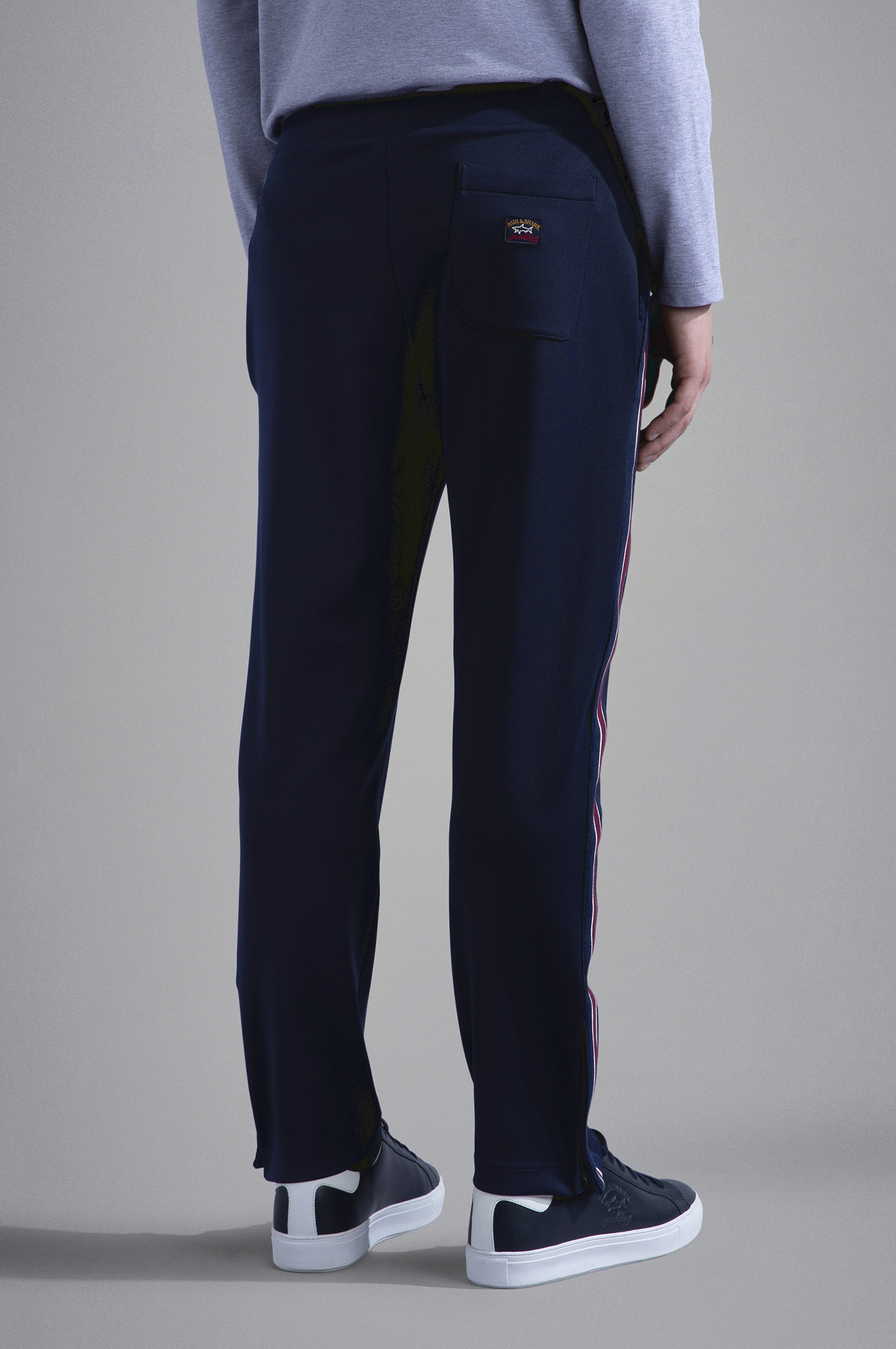 NYLON TRACKPANTS WITH SIDE TAPE - 3
