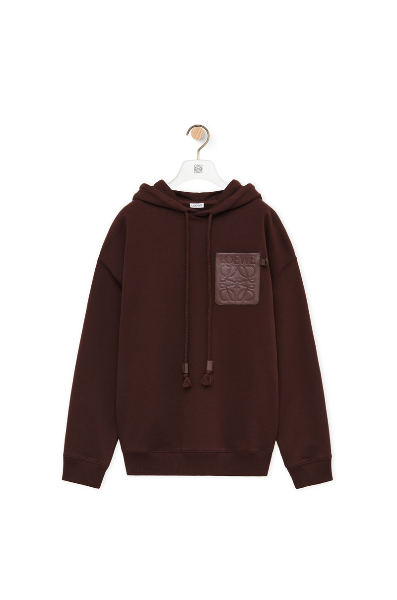 Relaxed fit hoodie in cotton 1