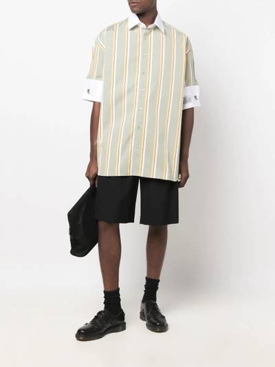 Raf Simons striped business shirt outlook