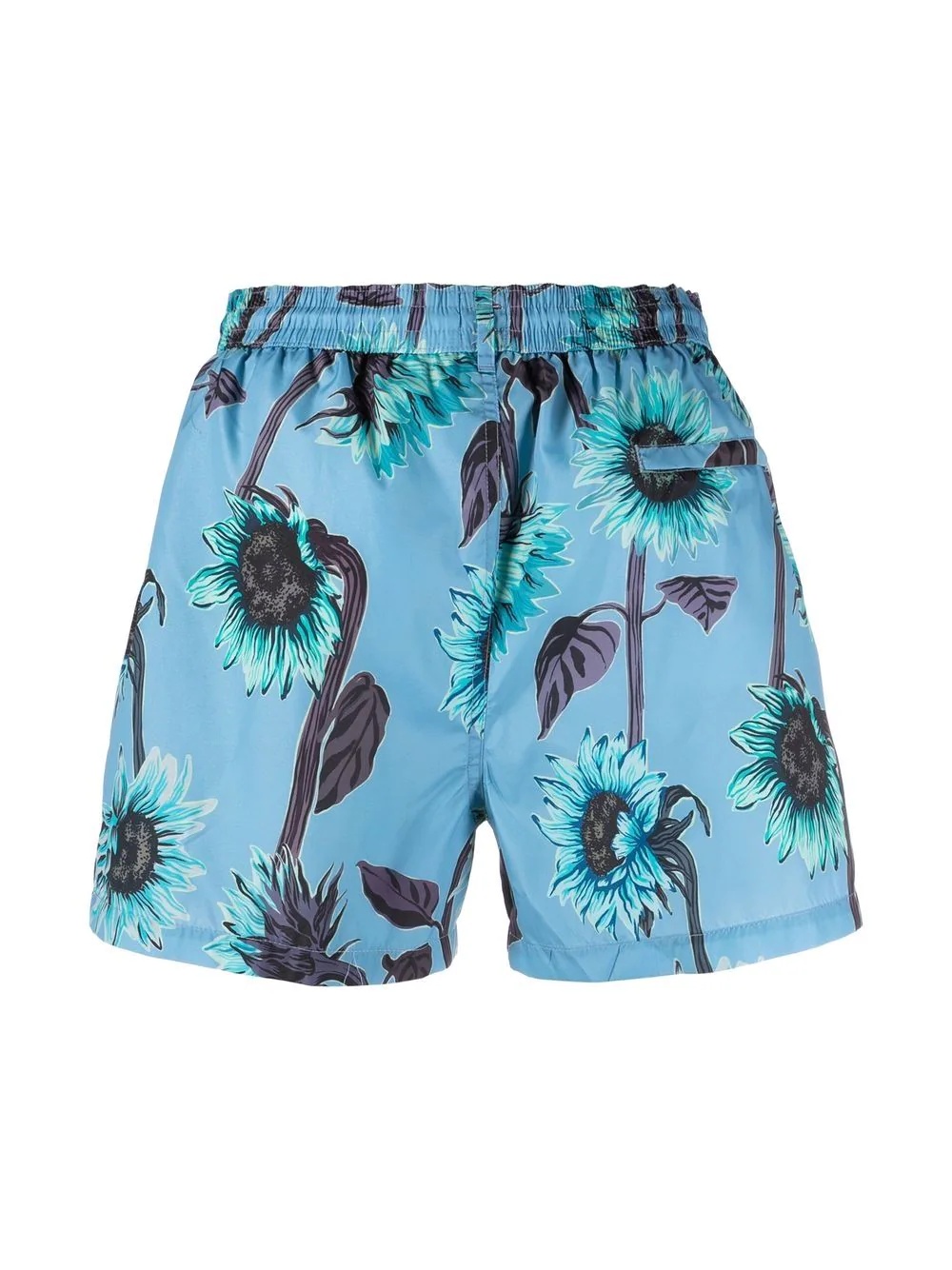 Sunflower-print swim shorts - 2