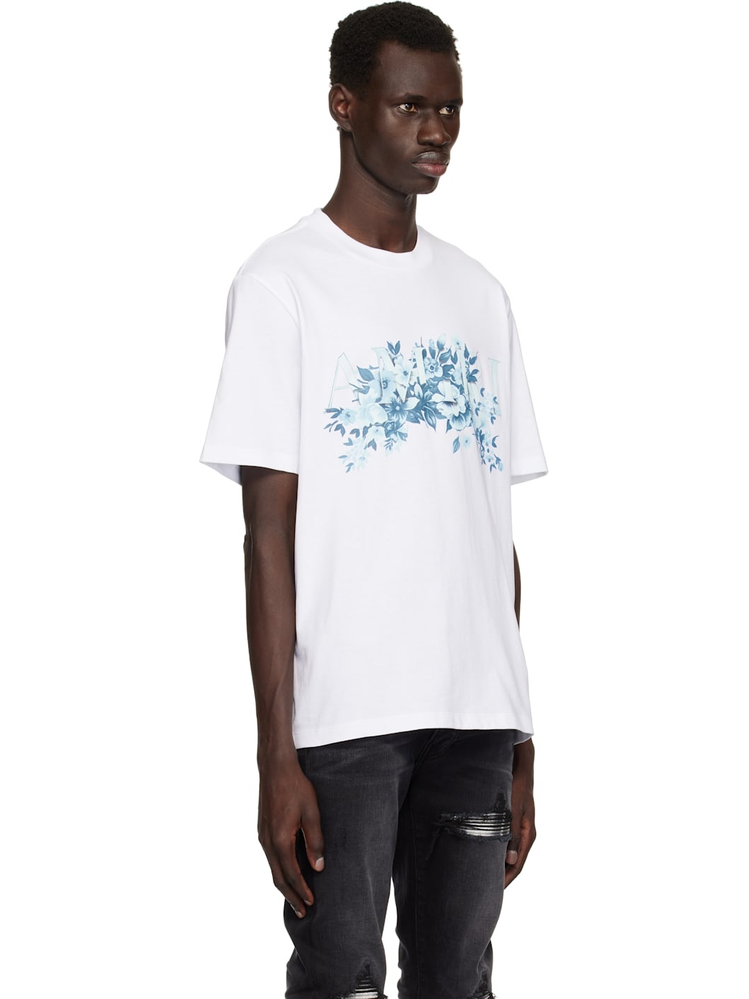 White 'Amiri' Garden T-shirt - 2