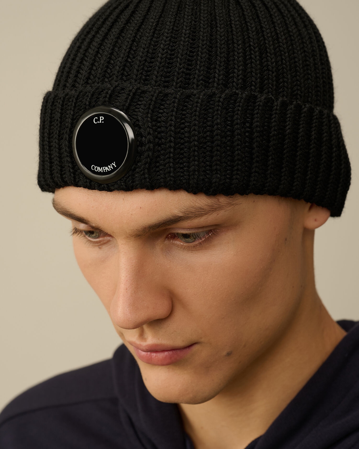 Extra Fine Merino Wool Lens Beanie - 4