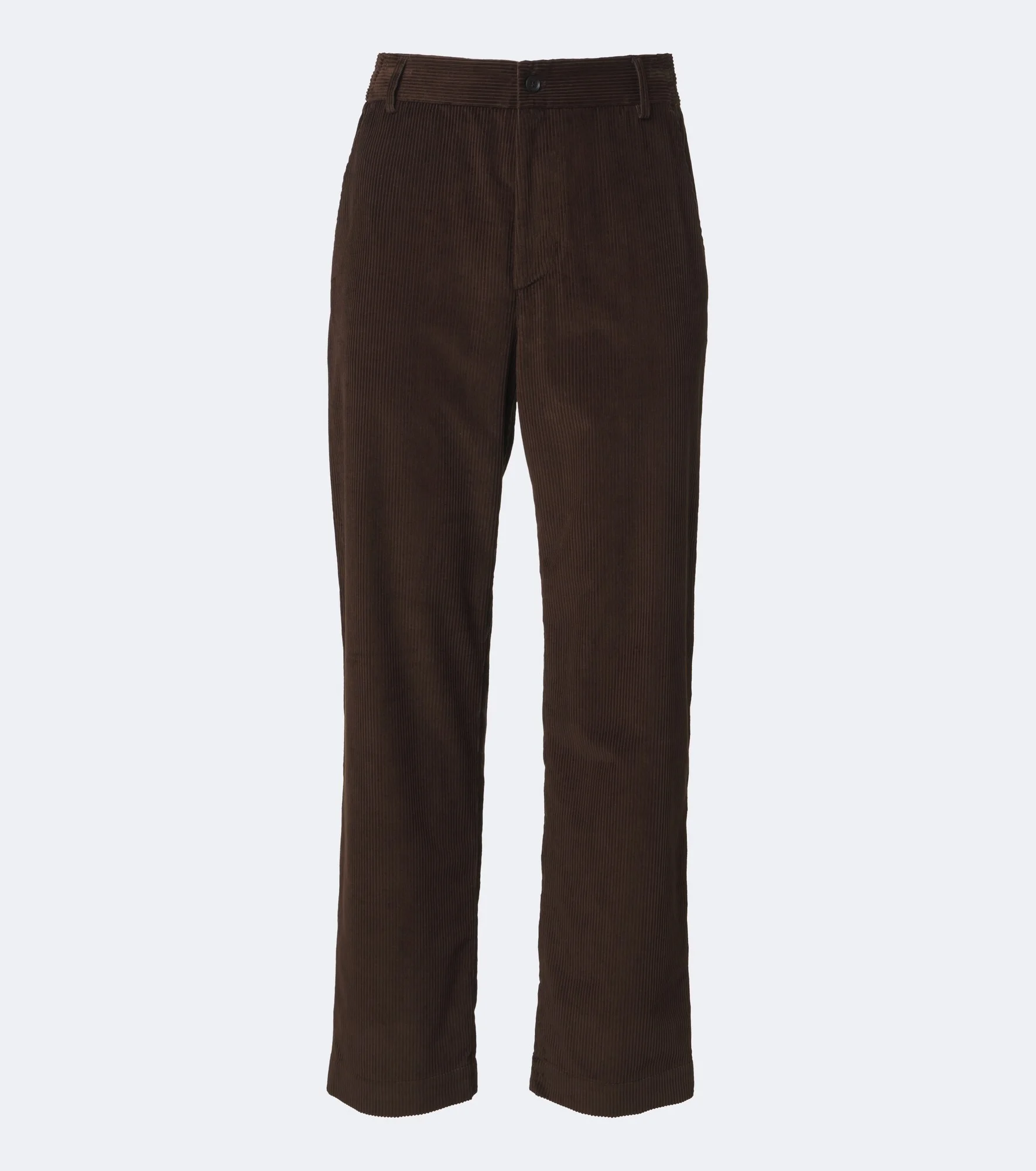 Cotton corduroy straight pants - 1