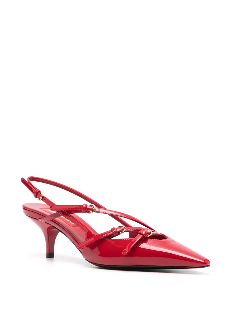 Miu Miu 55mm slingback pumps outlook