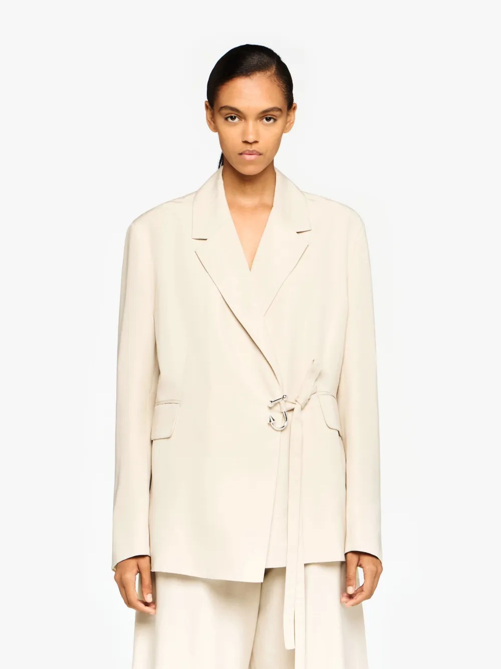 TAILORED WRAP BLAZER - 2