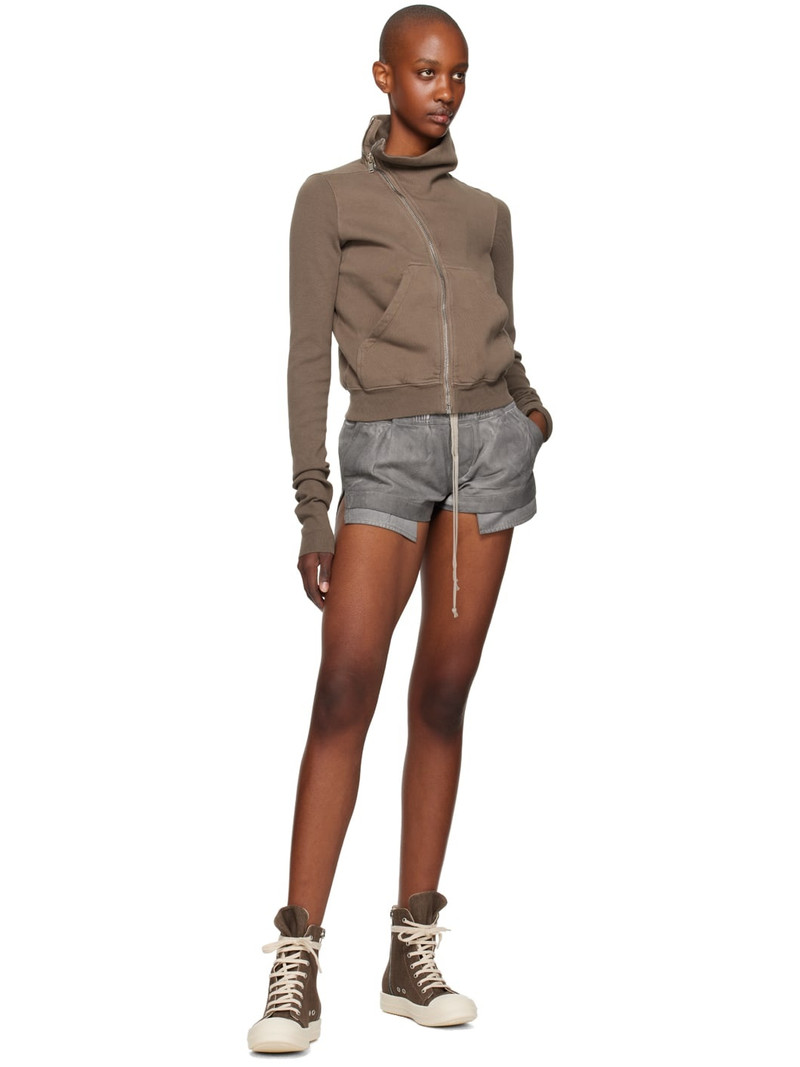 Rick Owens DRKSHDW Gray Porterville Sneaks Sneakers outlook