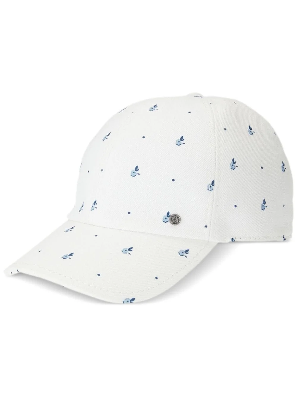 Tiger floral-print cap - 1