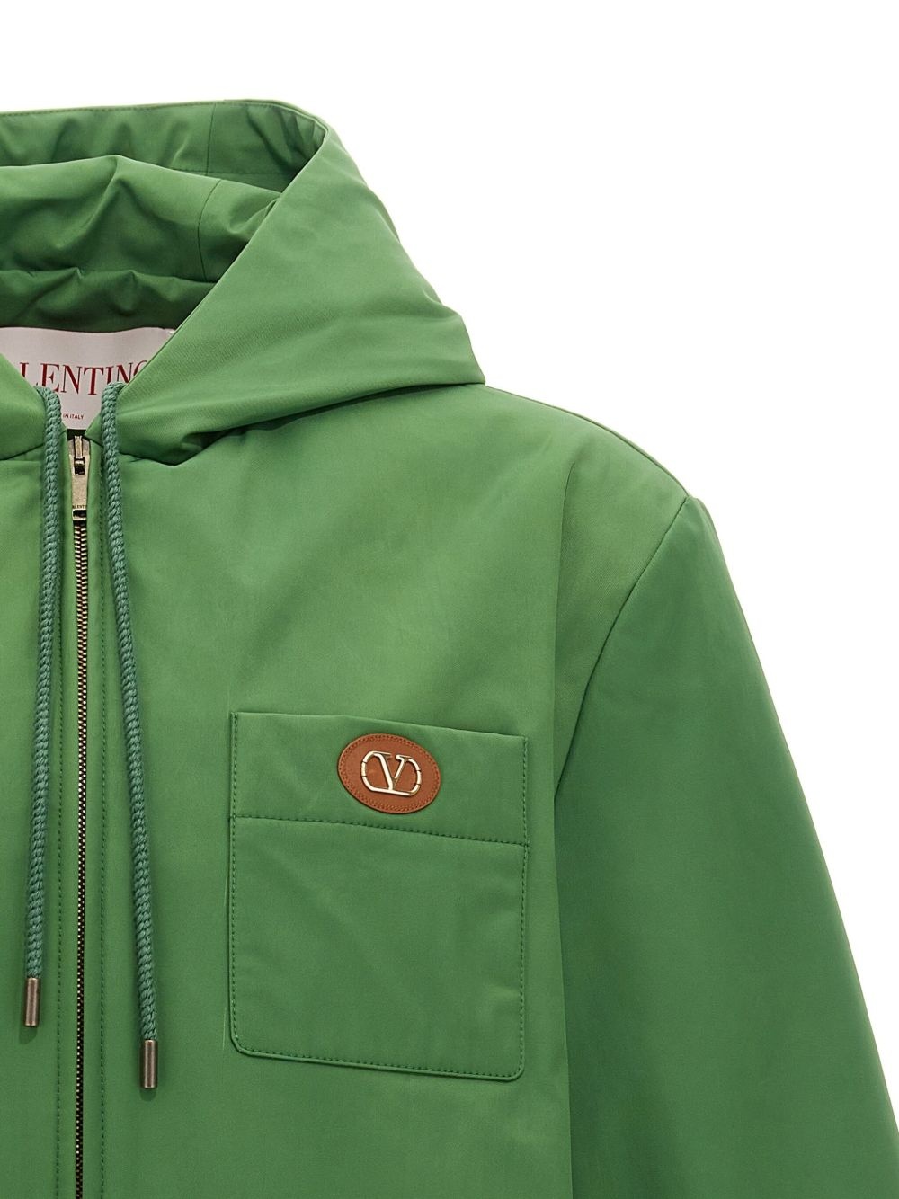 VLogo Signature hooded jacket - 3