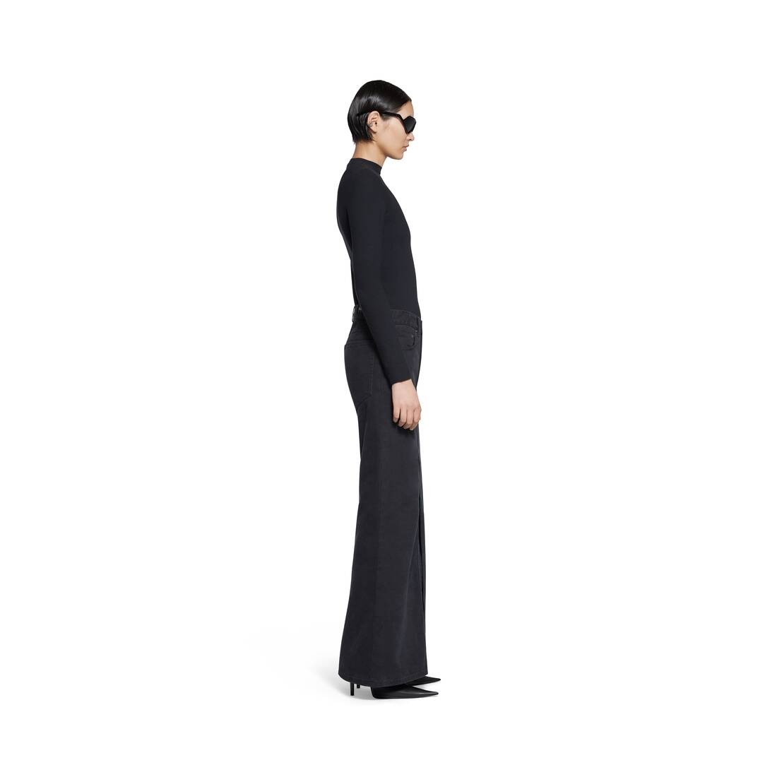 Women's Maxi Skirt in Black - 3