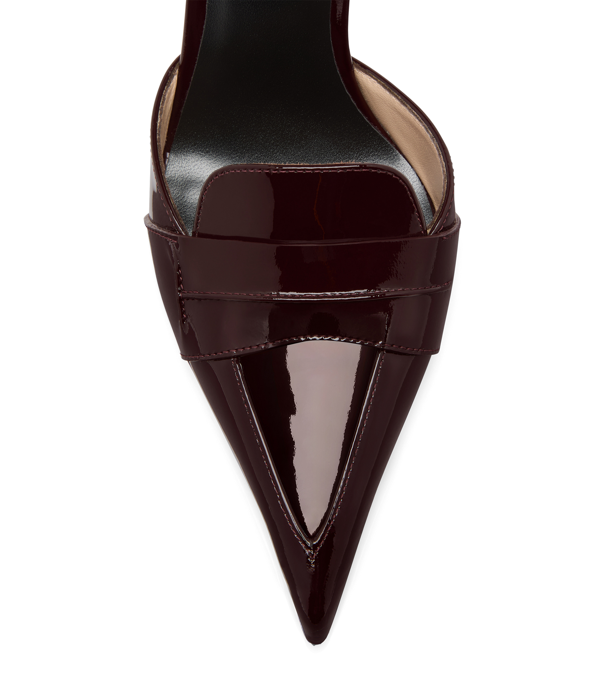PATENT LEATHER EVA D'ORSAY PUMP - 5