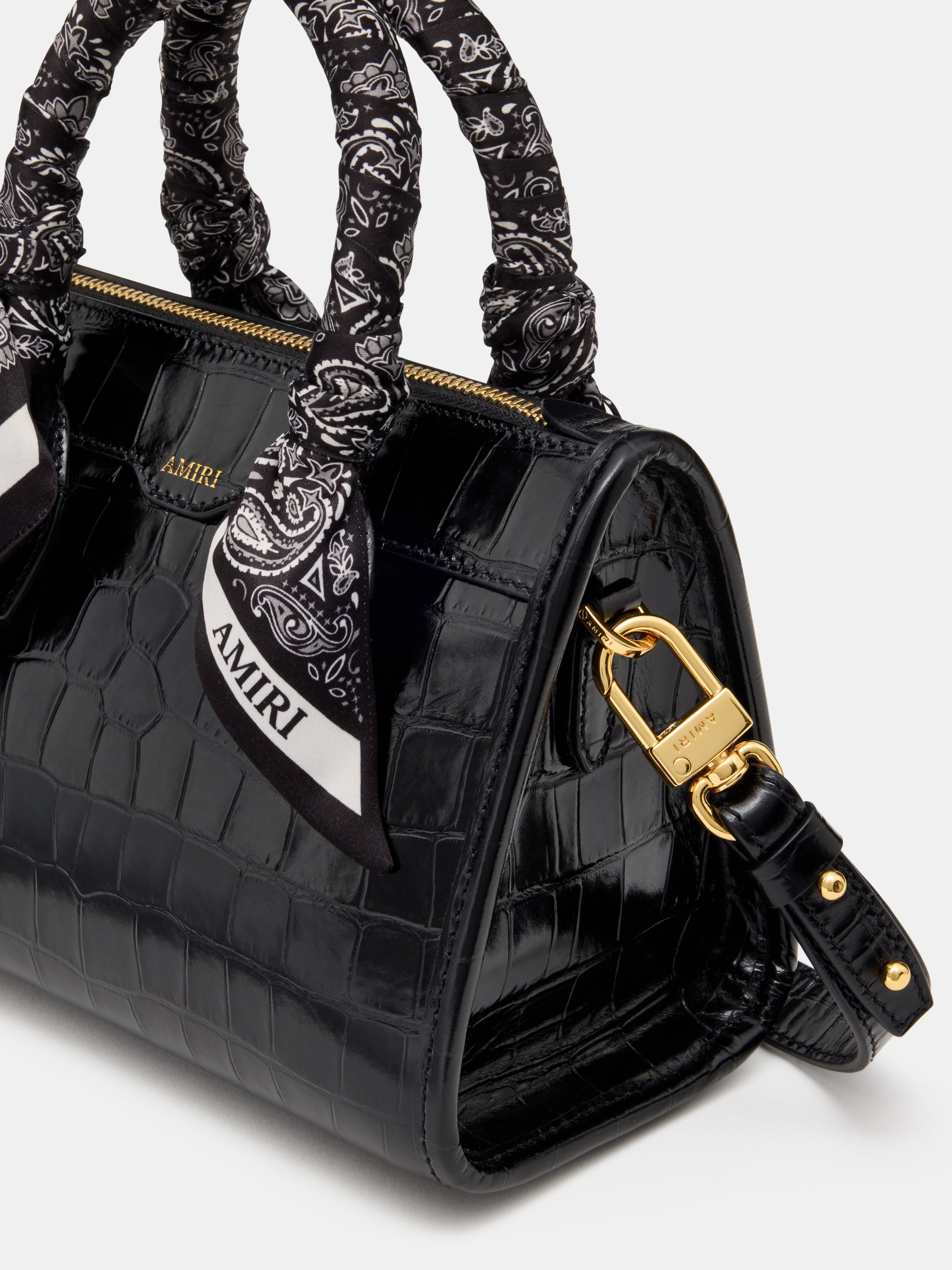 WOMEN'S CROC MICRO TRIANGLE BAG - 3