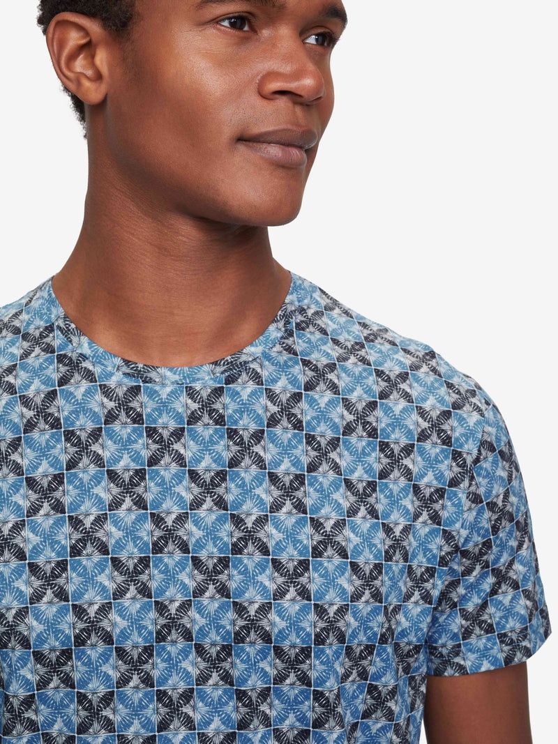 Men's T-Shirt Robin 10 Pima Cotton Blue - 6