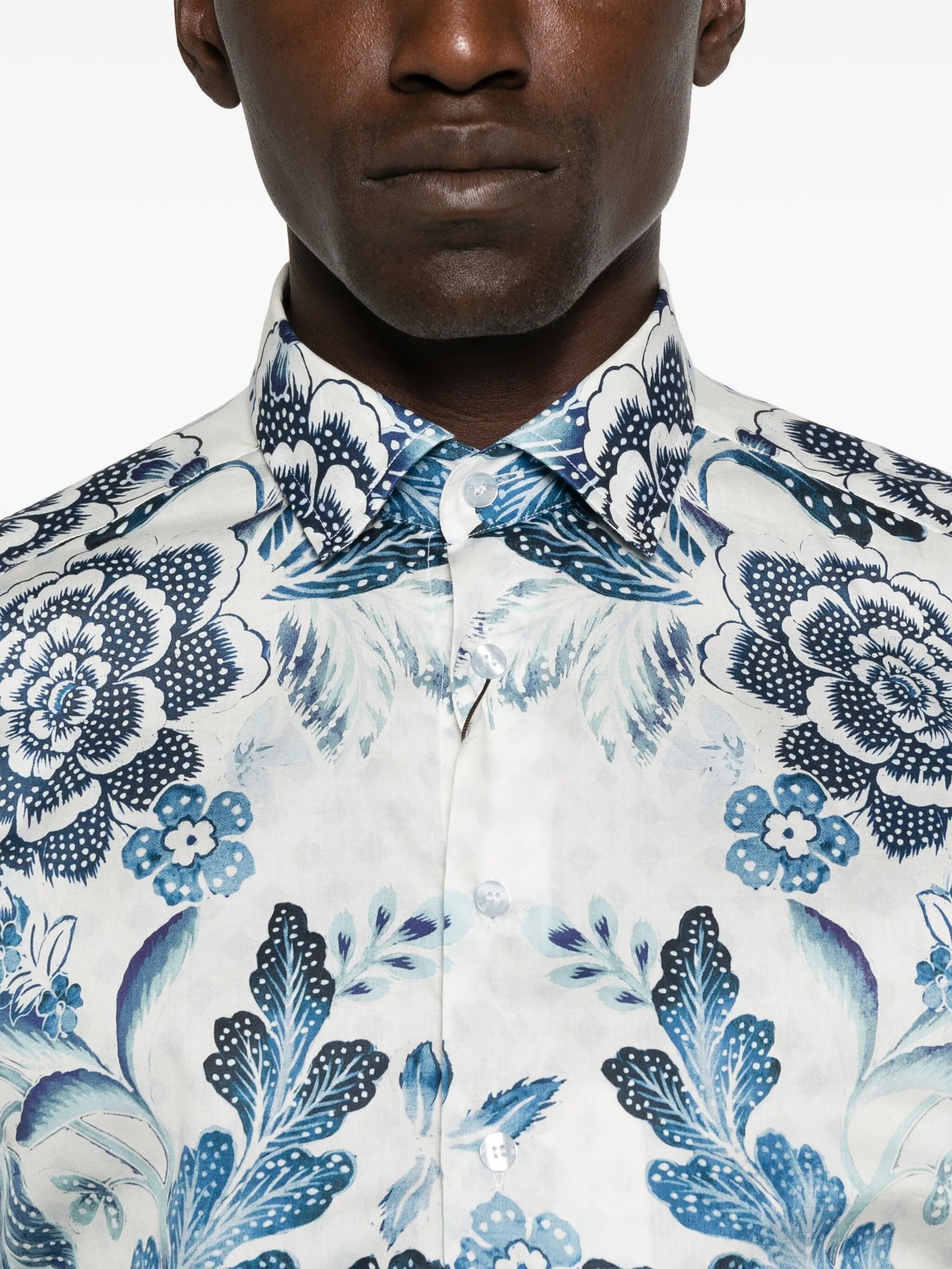 Etro Floral-print Cotton Shirt - 2