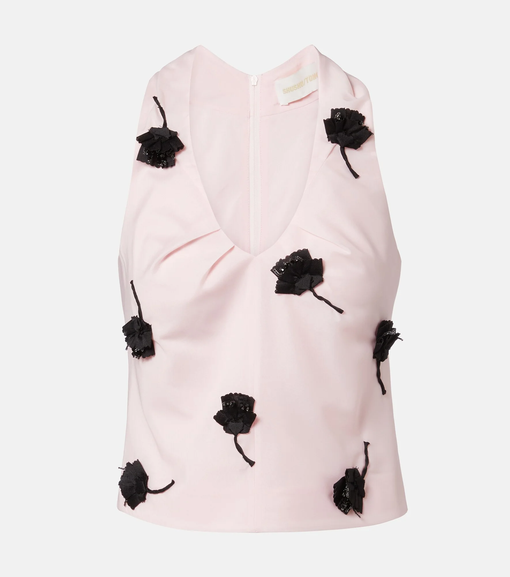 Floral-appliqué top - 1