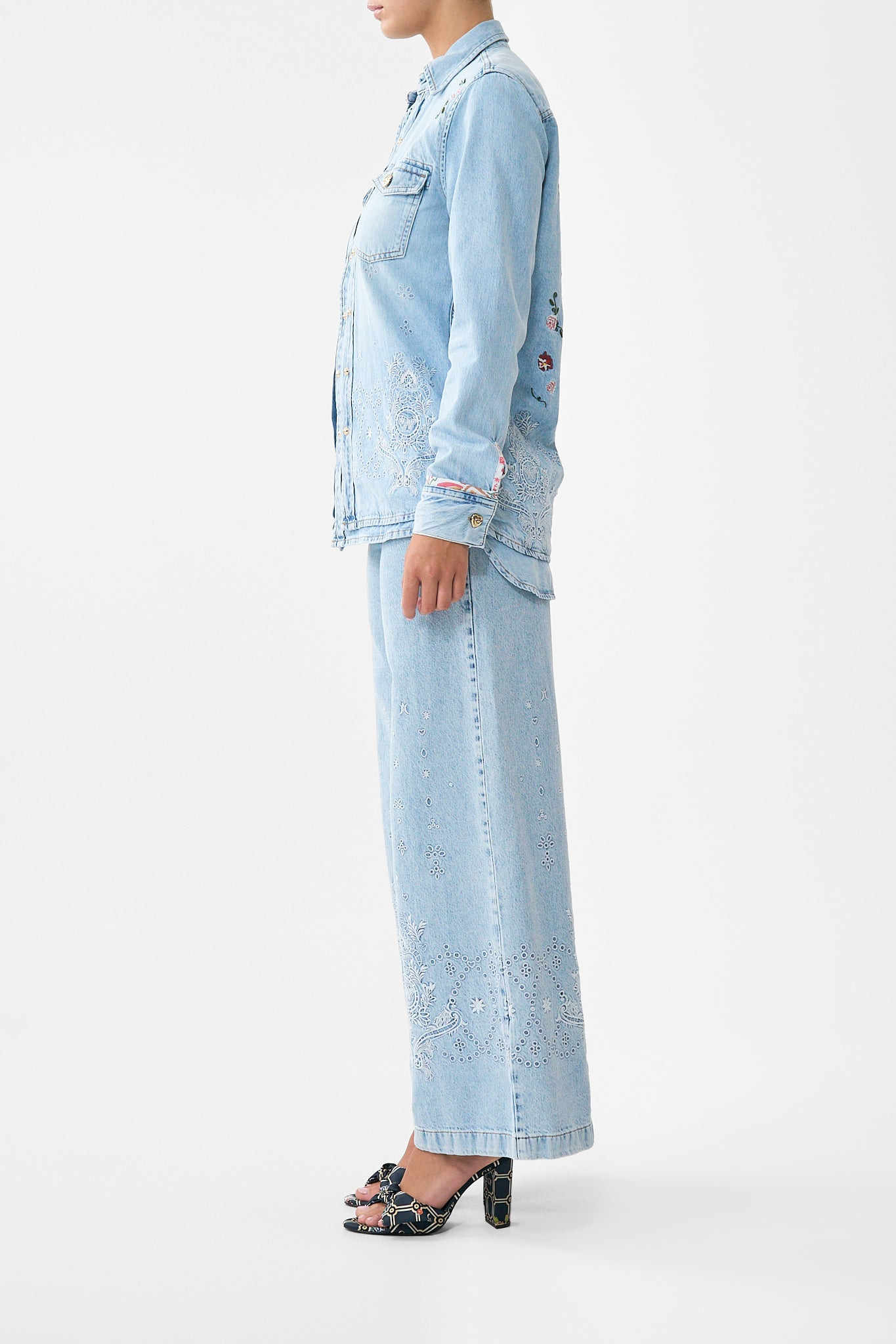 SOPHY KITSCH STITCH RELAXED SHIRT - 4
