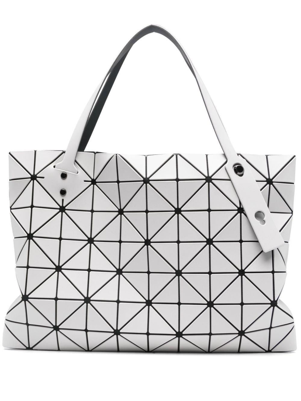 geometric-panelled tote bag - 1