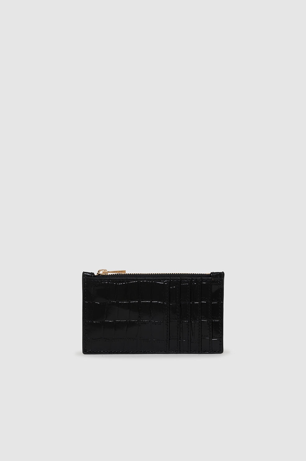Lucy Card Holder - Black Embossed - 2