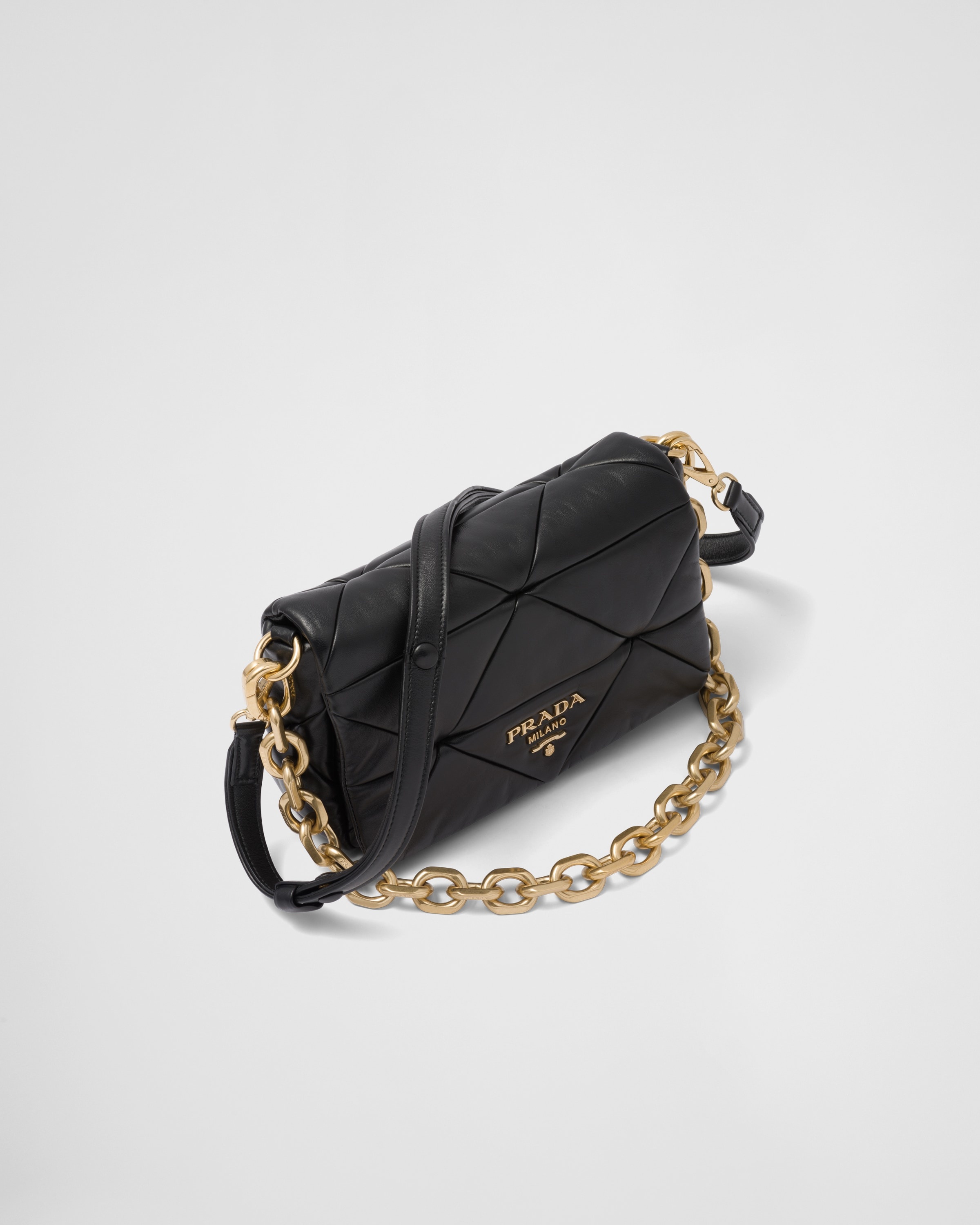 Prada System nappa patchwork shoulder bag - 3